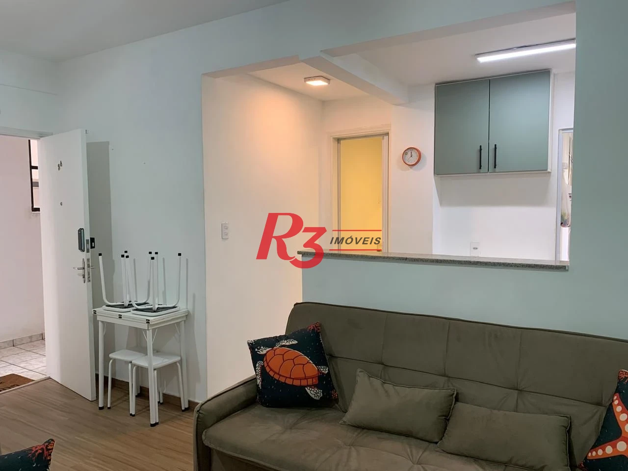 Apartamento à venda, 30 m² por R$ 335.000,00 - Gonzaga - Santos/SP