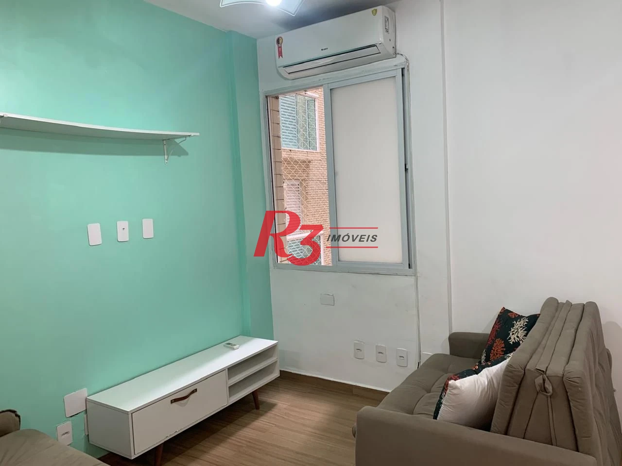 Apartamento à venda, 30 m² por R$ 335.000,00 - Gonzaga - Santos/SP