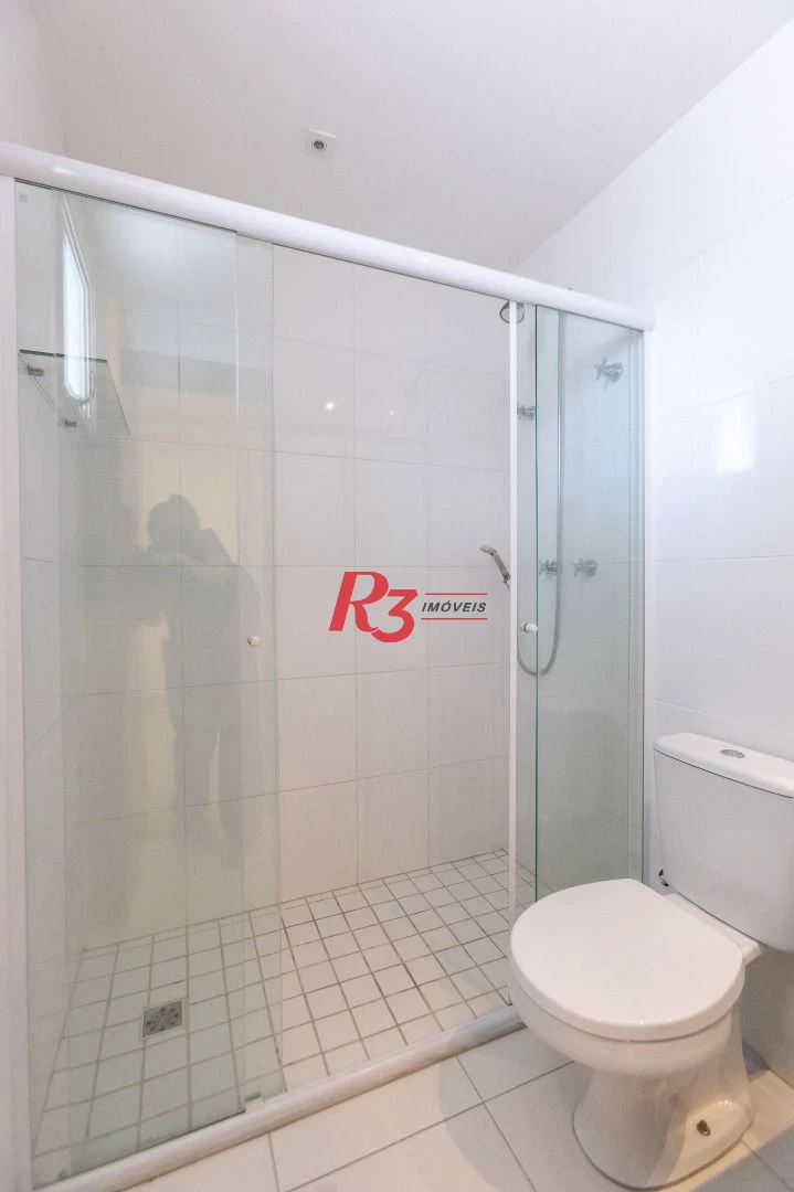 Apartamento para alugar, 78 m² por R$ 5.937,59/mês - Pompéia - Santos/SP