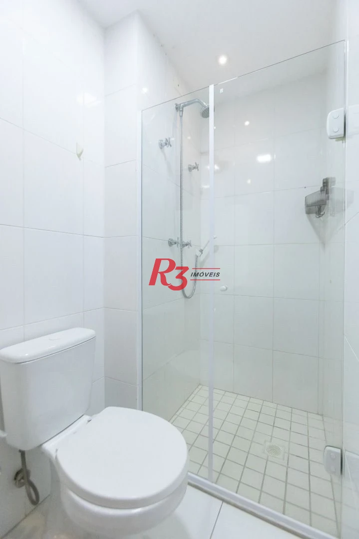 Apartamento para alugar, 78 m² por R$ 5.937,59/mês - Pompéia - Santos/SP