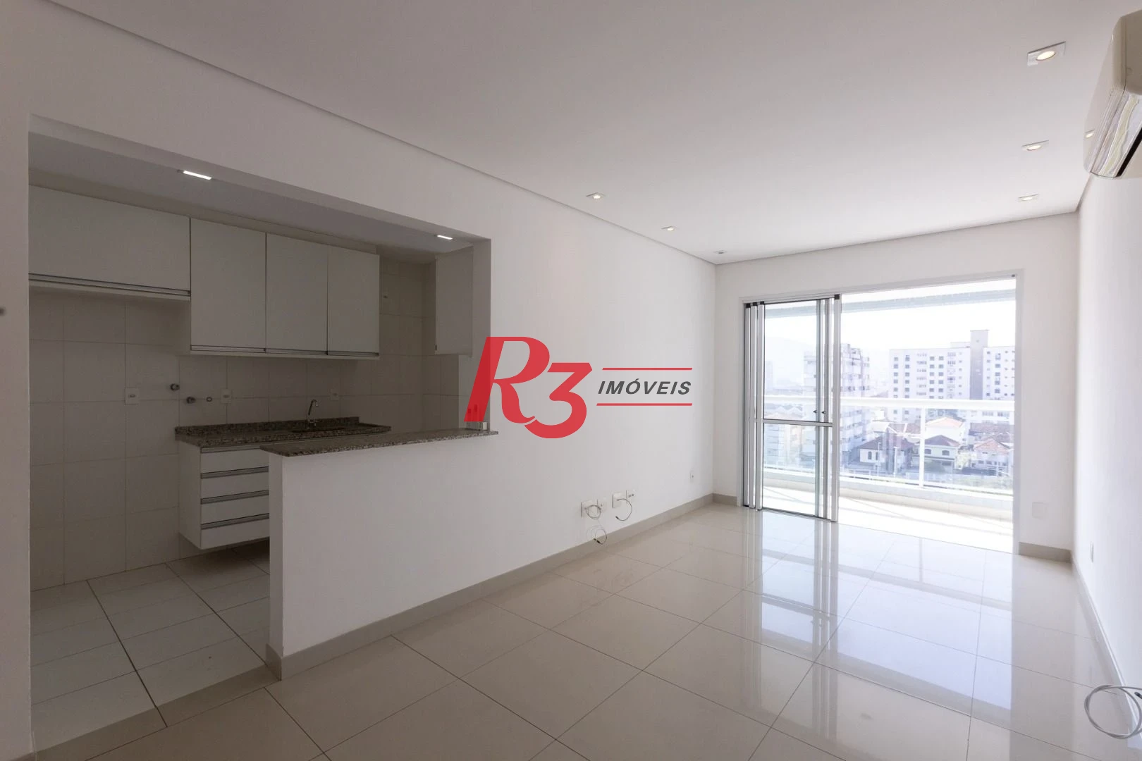 Apartamento para alugar, 78 m² por R$ 5.937,59/mês - Pompéia - Santos/SP