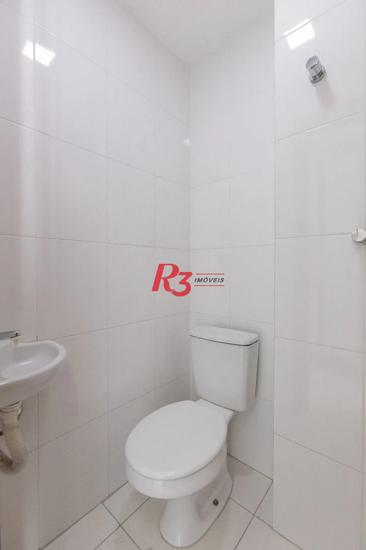 Apartamento para alugar, 78 m² por R$ 5.937,59/mês - Pompéia - Santos/SP