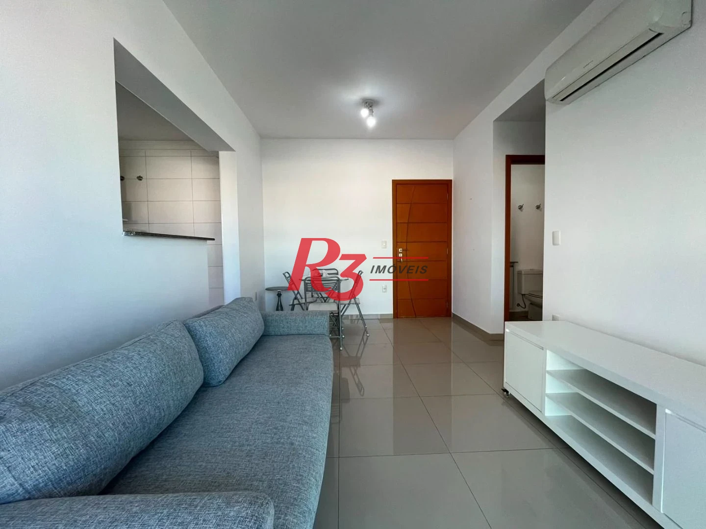 Apartamento com 1 dormitório para alugar, 51 m² por R$ 4.400,00/mês - Embaré - Santos/SP