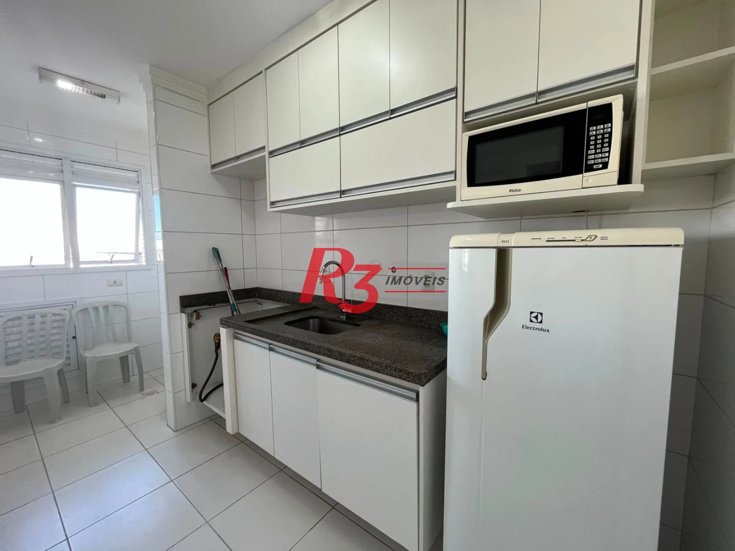 Apartamento com 1 dormitório para alugar, 51 m² por R$ 4.400,00/mês - Embaré - Santos/SP