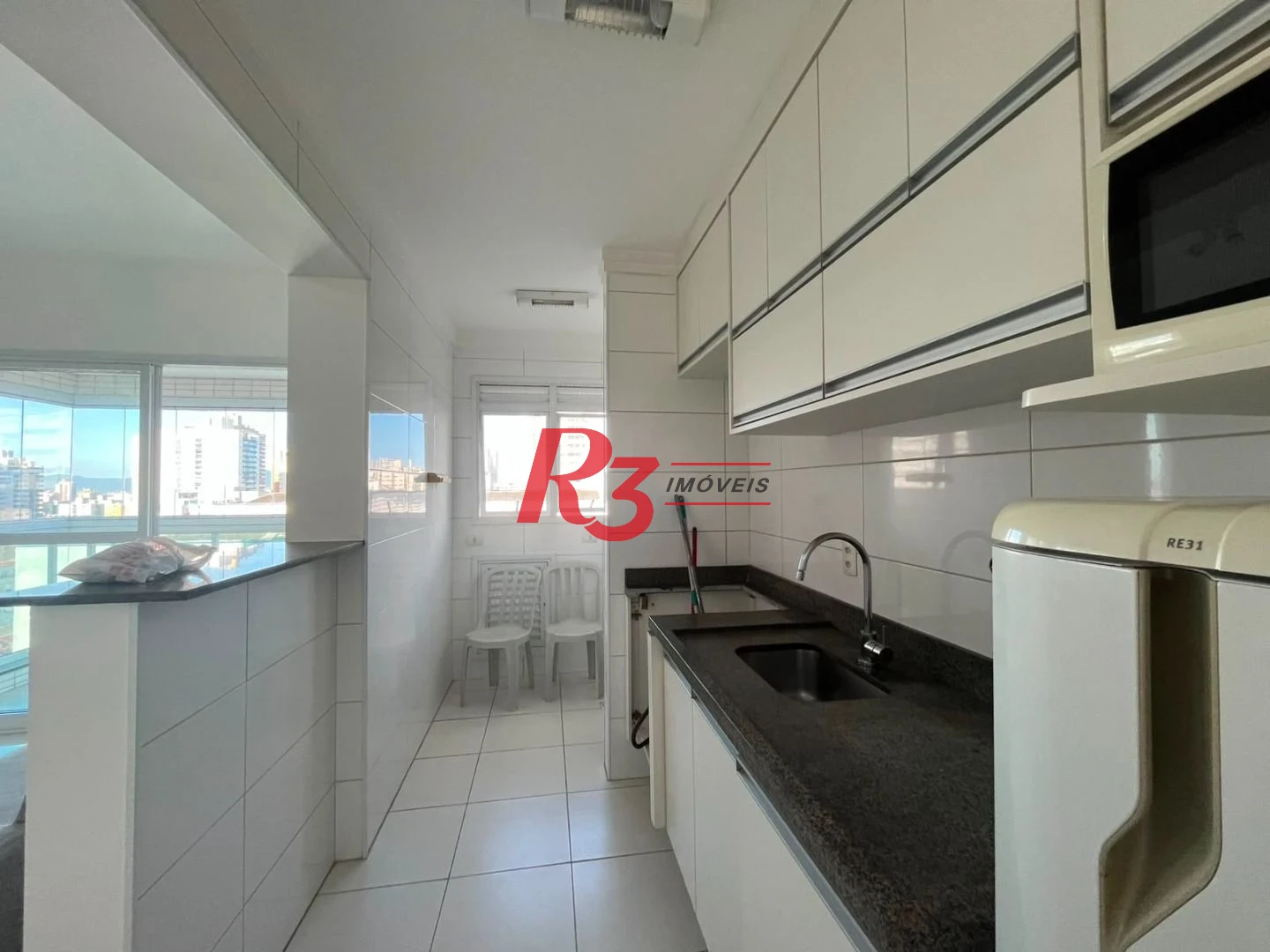 Apartamento com 1 dormitório para alugar, 51 m² por R$ 4.400,00/mês - Embaré - Santos/SP
