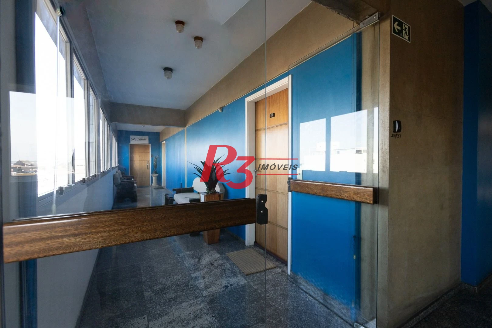 Sala para alugar, 60 m² por R$ 3.000,00/mês - Centro - Santos/SP