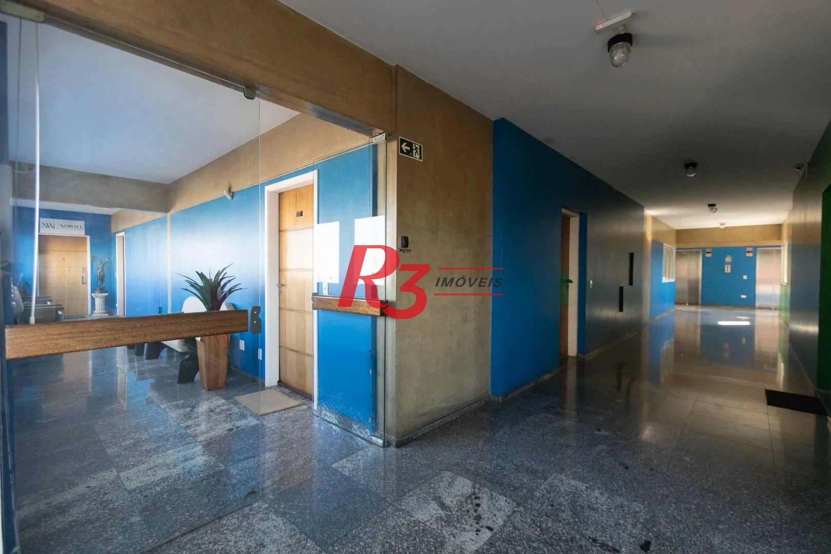 Sala para alugar, 60 m² por R$ 3.000,00/mês - Centro - Santos/SP
