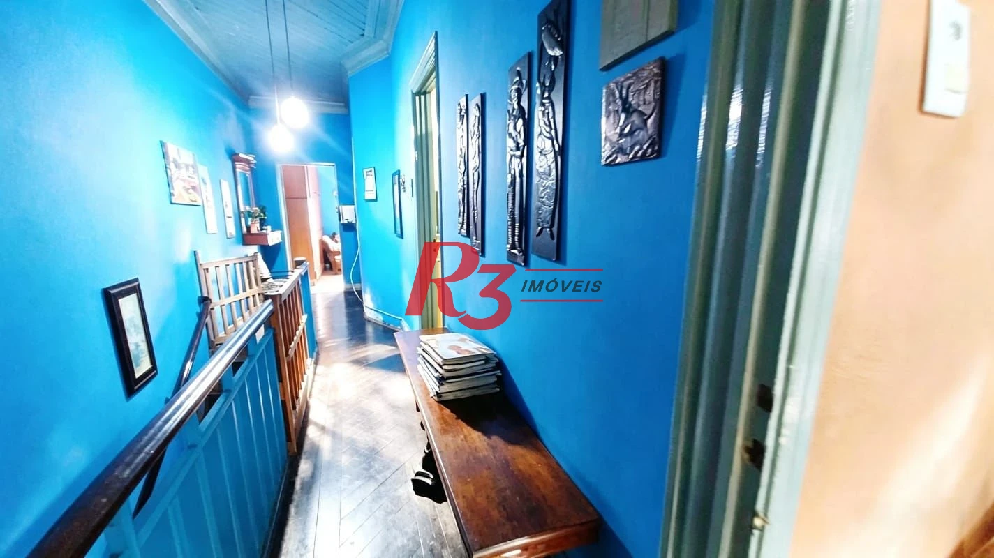 Casa com 3 dormitórios à venda, 142 m² por R$ 680.000,00 - Vila Mathias - Santos/SP