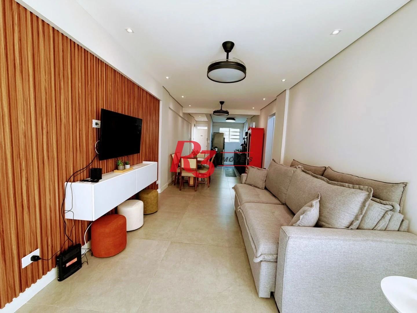Apartamento com 1 dormitório à venda, 65 m² por R$ 695.000,00 - José Menino - Santos/SP