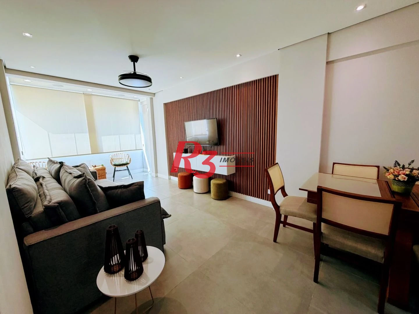 Apartamento com 1 dormitório à venda, 65 m² por R$ 695.000,00 - José Menino - Santos/SP