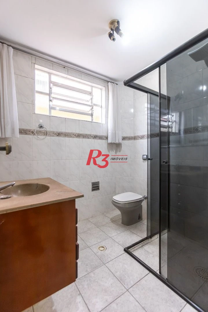 Apartamento com 2 dormitórios à venda, 122 m² por R$ 590.000,00 - Embaré - Santos/SP