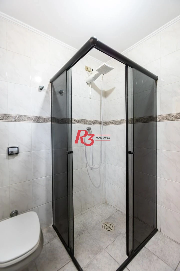 Apartamento com 2 dormitórios à venda, 122 m² por R$ 590.000,00 - Embaré - Santos/SP