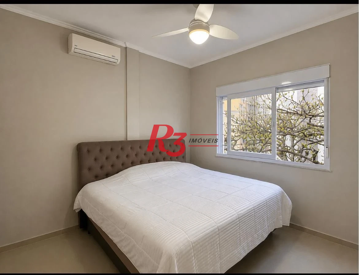 Apartamento com 3 dormitórios, 126 m² - venda por R$ 745.000,00 ou aluguel por R$ 6.000,00/mês - Gonzaga - Santos/SP