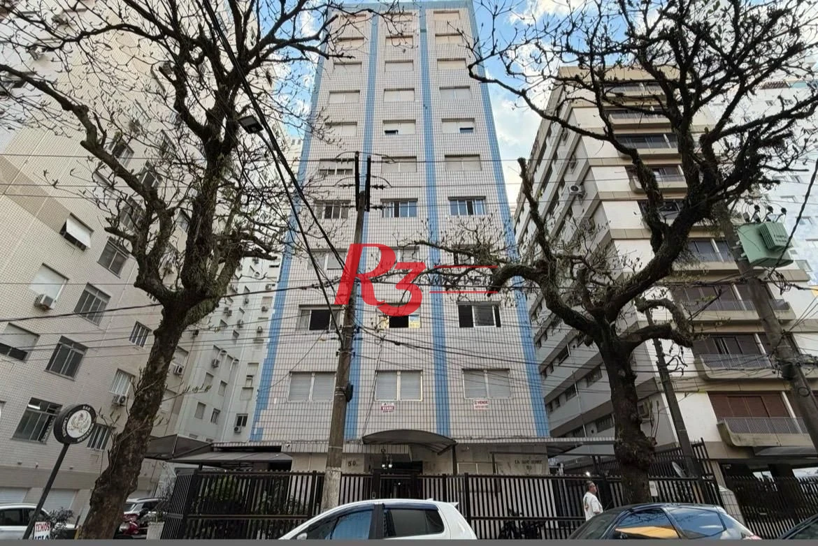 Apartamento com 3 dormitórios, 126 m² - venda por R$ 745.000,00 ou aluguel por R$ 6.000,00/mês - Gonzaga - Santos/SP