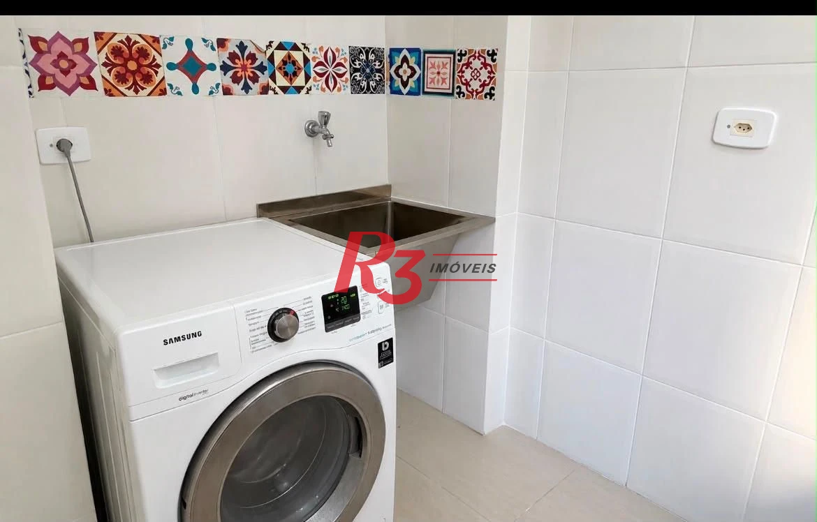 Apartamento com 3 dormitórios, 126 m² - venda por R$ 745.000,00 ou aluguel por R$ 6.000,00/mês - Gonzaga - Santos/SP