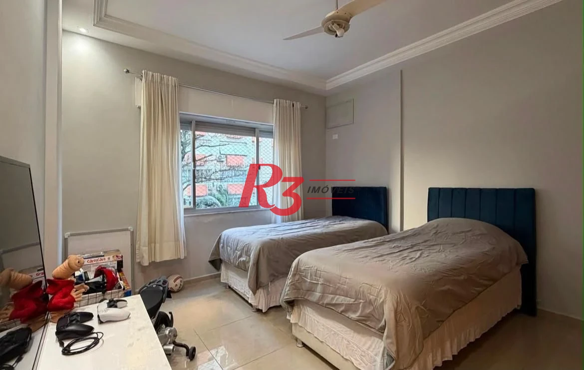 Apartamento com 3 dormitórios, 126 m² - venda por R$ 745.000,00 ou aluguel por R$ 6.000,00/mês - Gonzaga - Santos/SP