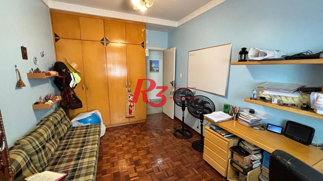 Apartamento com 3 dormitórios à venda, 214 m² por R$ 1.150.000,00 - Gonzaga - Santos/SP