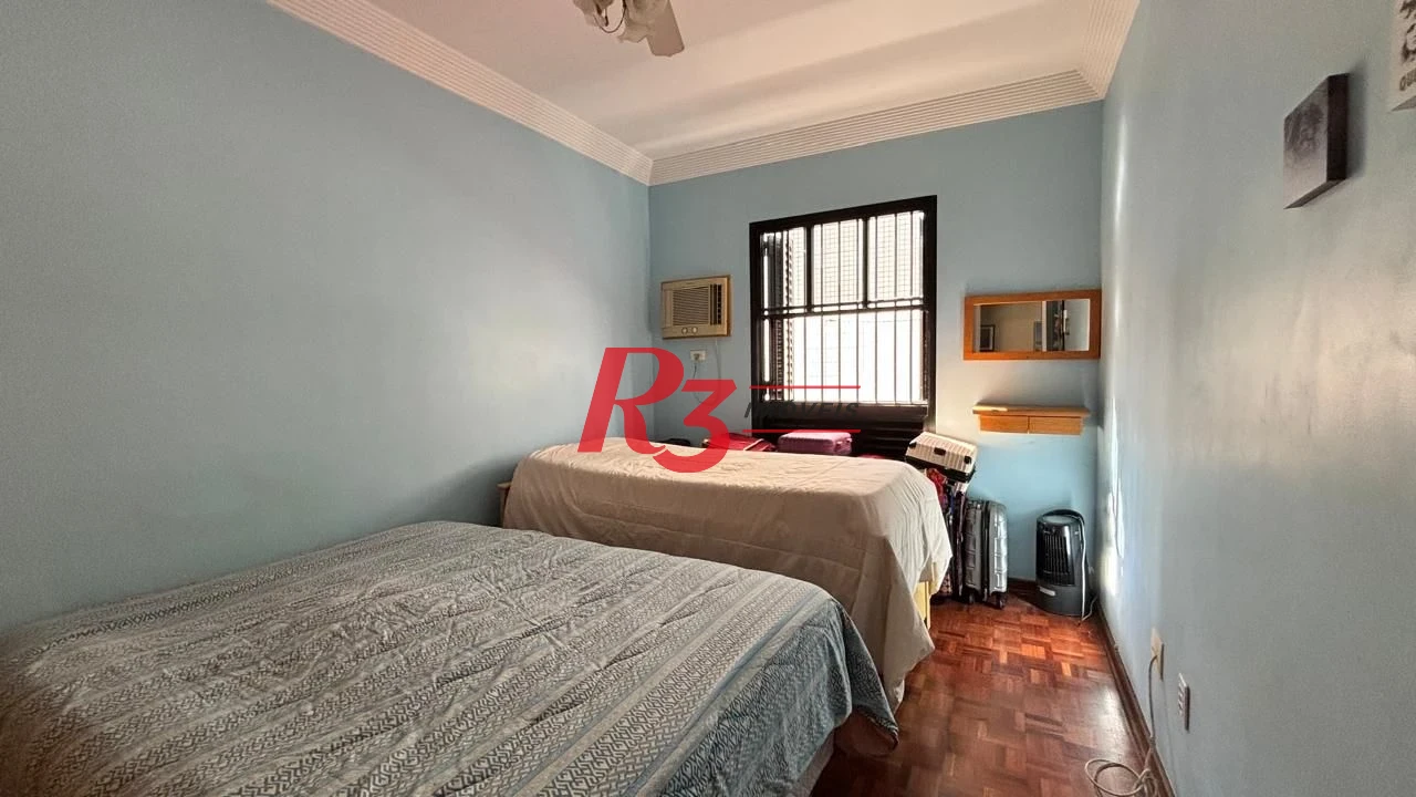 Apartamento com 3 dormitórios à venda, 214 m² por R$ 1.150.000,00 - Gonzaga - Santos/SP
