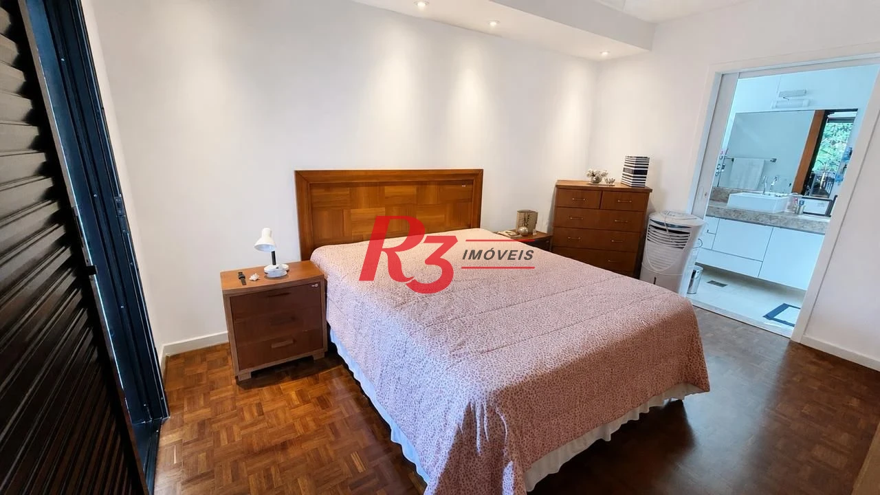 Apartamento com 3 dormitórios à venda, 214 m² por R$ 1.150.000,00 - Gonzaga - Santos/SP