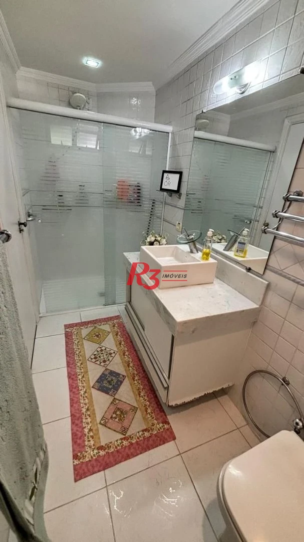 Apartamento com 3 dormitórios à venda, 214 m² por R$ 1.150.000,00 - Gonzaga - Santos/SP