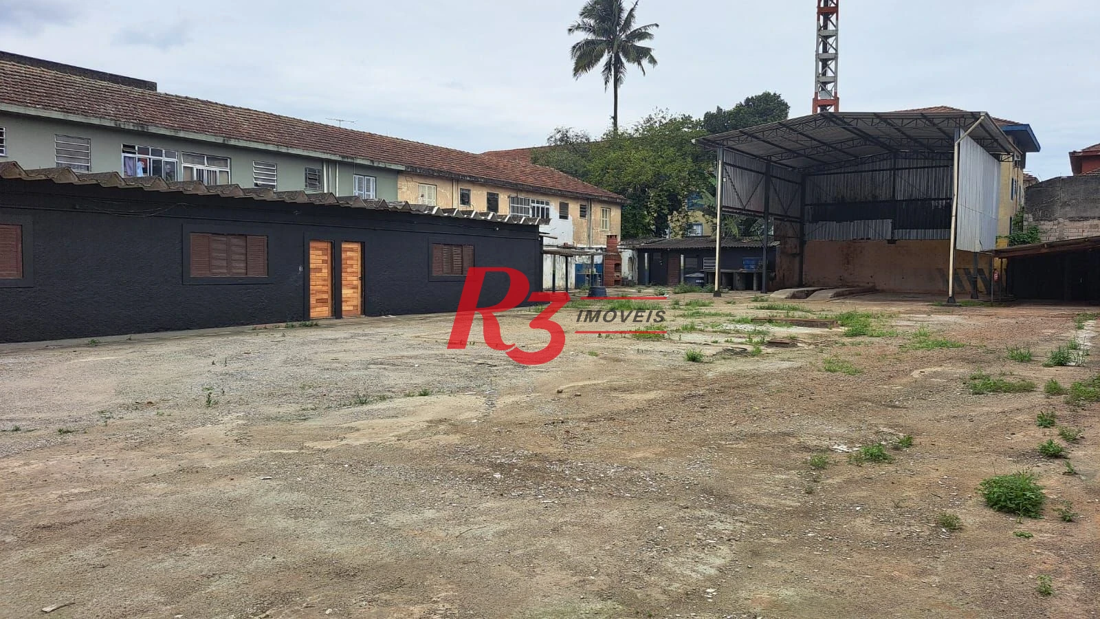 Terreno para alugar, 1250 m² por R$ 30.796,01/mês - Macuco - Santos/SP