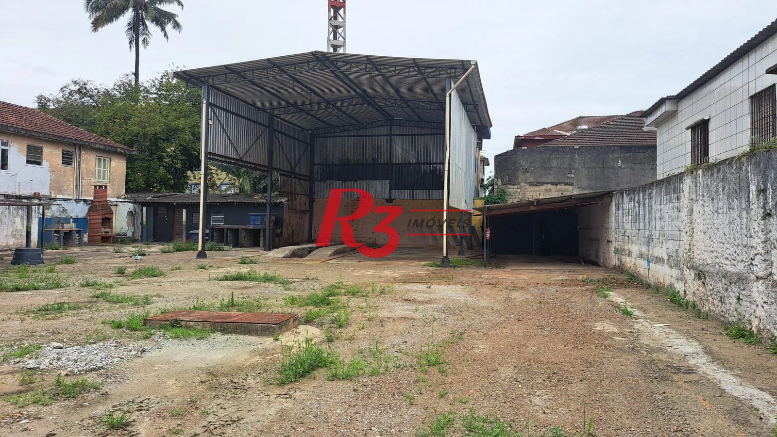 Terreno para alugar, 1250 m² por R$ 30.796,01/mês - Macuco - Santos/SP