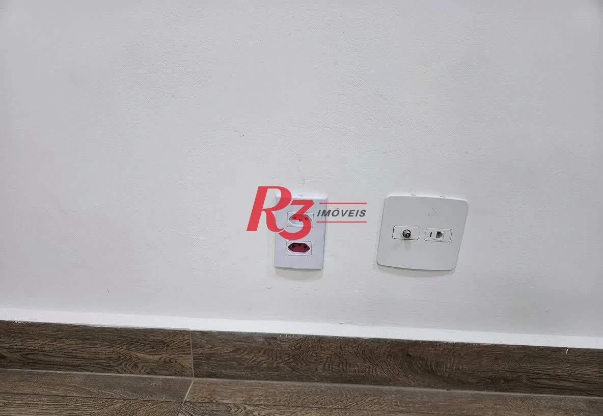 Sala para alugar, 43 m² por R$ 3.000,00/mês - Vila Matias - Santos/SP