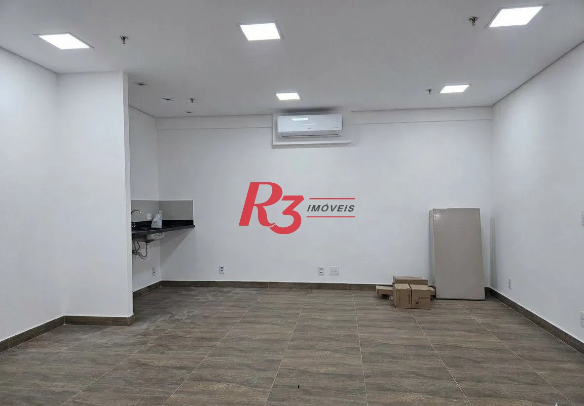 Sala para alugar, 43 m² por R$ 3.000,00/mês - Vila Matias - Santos/SP