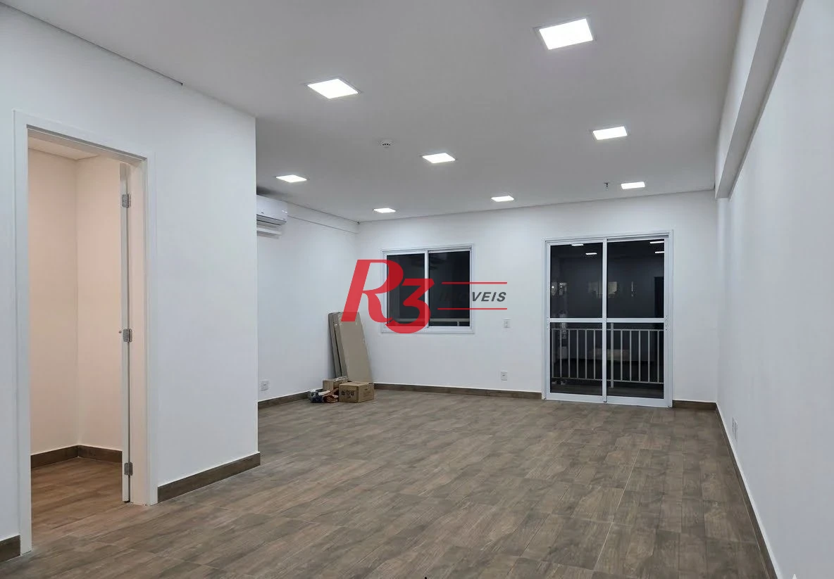 Sala para alugar, 43 m² por R$ 3.000,00/mês - Vila Matias - Santos/SP