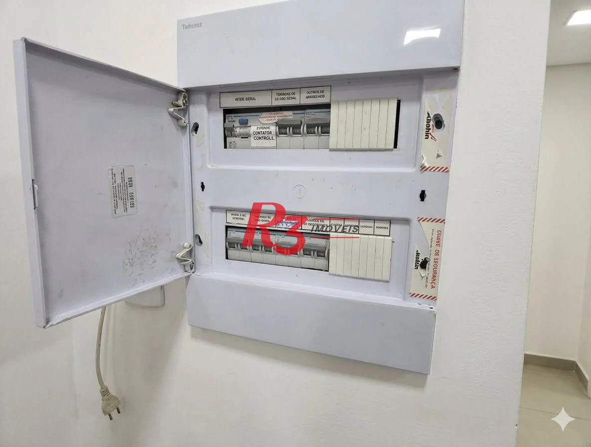 Sala para alugar, 43 m² por R$ 3.000,00/mês - Vila Matias - Santos/SP