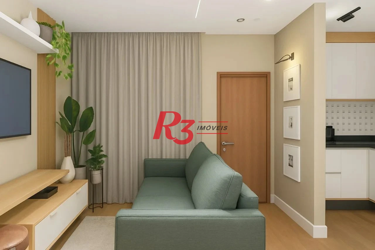Casa com 3 dormitórios à venda, 145 m² por R$ 905.000,00 - Marapé - Santos/SP