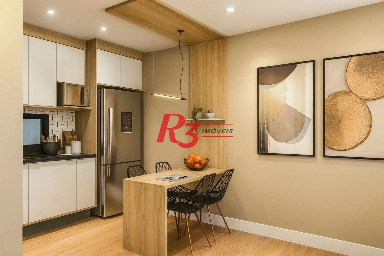 Casa com 3 dormitórios à venda, 145 m² por R$ 905.000,00 - Marapé - Santos/SP