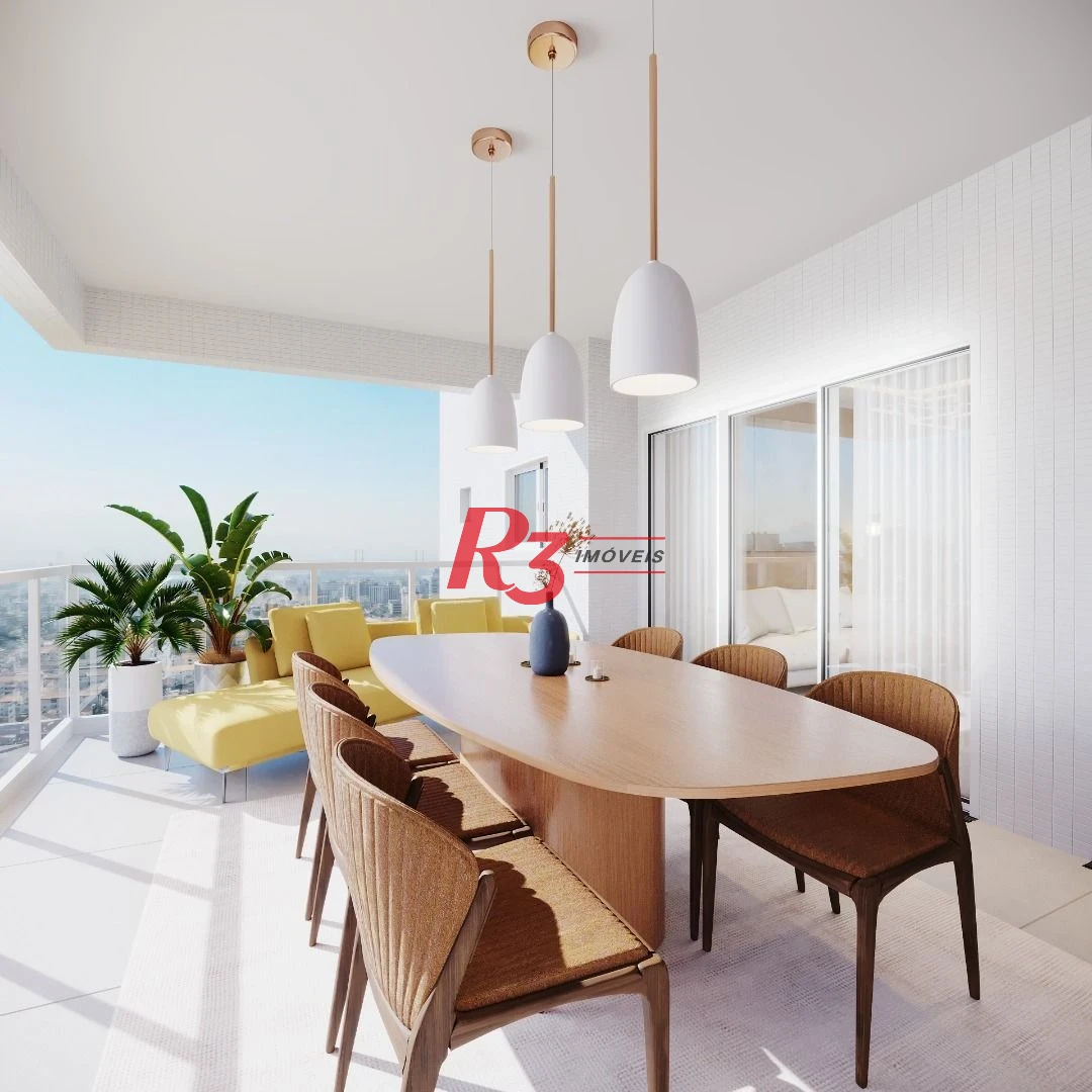 Apartamento com 2 dormitórios à venda, 97 m² por R$ 1.829.000,00 - Embaré - Santos/SP