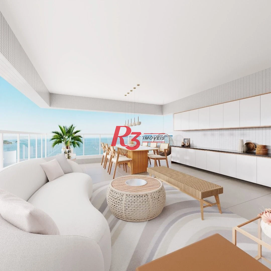 Apartamento com 2 dormitórios à venda, 97 m² por R$ 1.829.000,00 - Embaré - Santos/SP