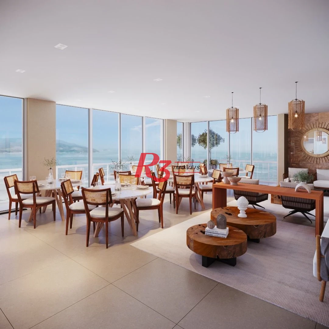 Apartamento com 2 dormitórios à venda, 97 m² por R$ 1.829.000,00 - Embaré - Santos/SP