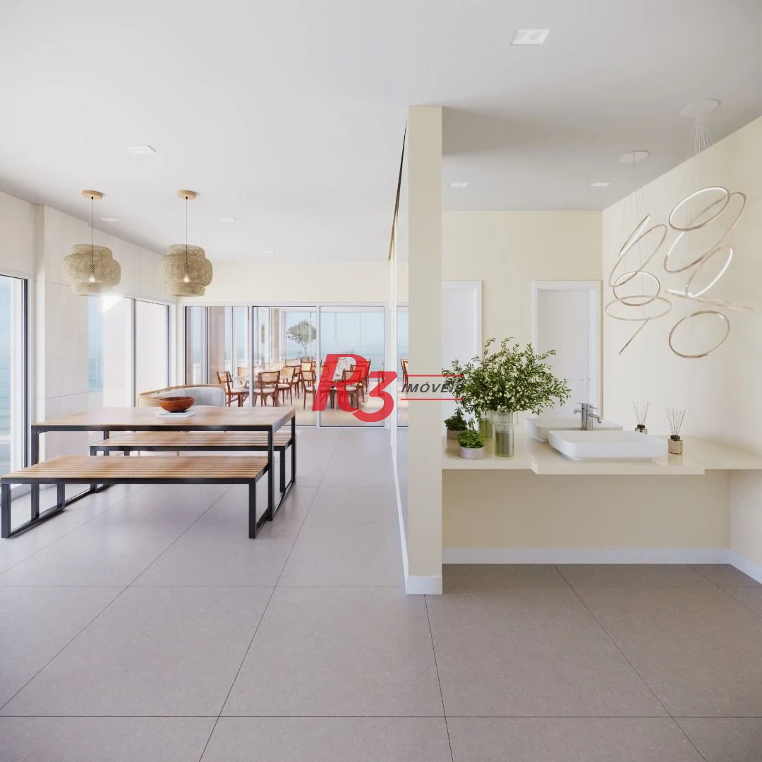 Apartamento com 2 dormitórios à venda, 97 m² por R$ 1.829.000,00 - Embaré - Santos/SP