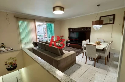 Casa com 2 dormitórios à venda, 97 m² por R$ 799.000,00 - Embaré - Santos/SP