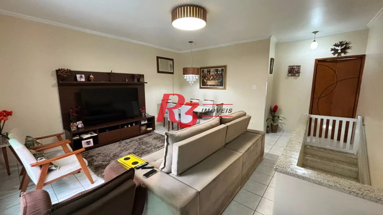 Casa com 2 dormitórios à venda, 97 m² por R$ 799.000,00 - Embaré - Santos/SP