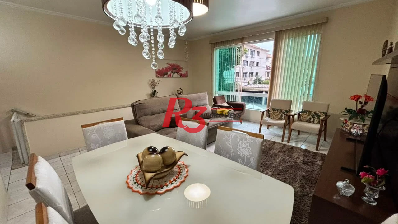 Casa com 2 dormitórios à venda, 97 m² por R$ 799.000,00 - Embaré - Santos/SP
