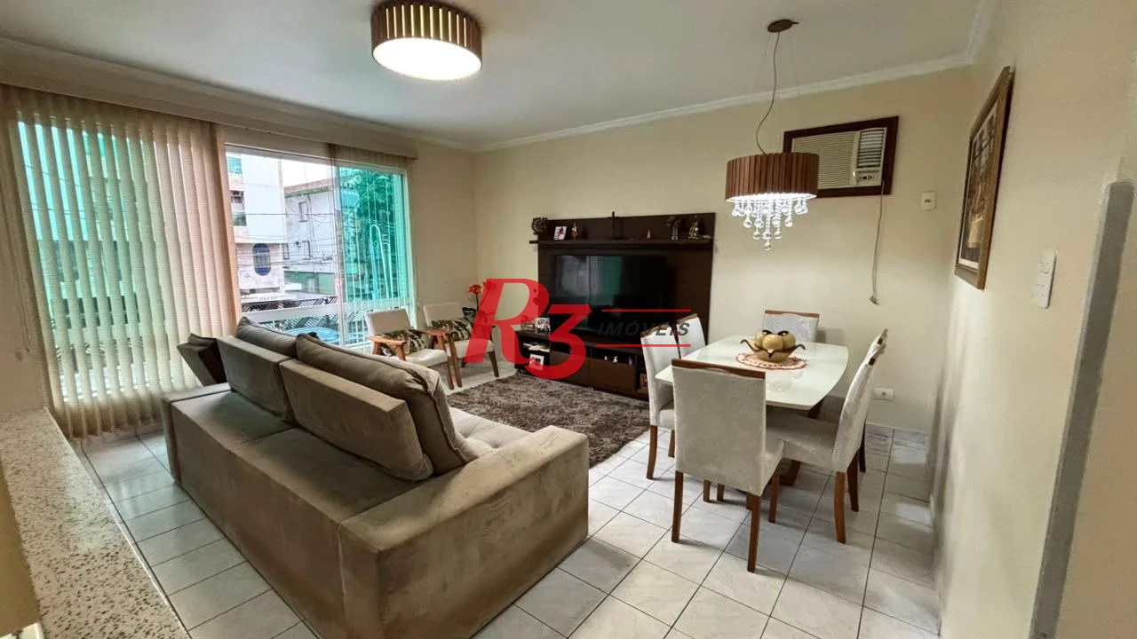 Casa com 2 dormitórios à venda, 97 m² por R$ 799.000,00 - Embaré - Santos/SP