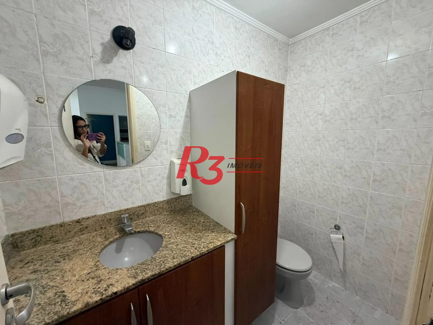 Sala, 108 m² - venda por R$ 400.000,00 ou aluguel por R$ 2.500,00/mês - Centro - Santos/SP