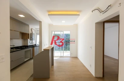 Apartamento com 2 dormitórios à venda, 62 m² por R$ 910.000,00 - Marapé - Santos/SP