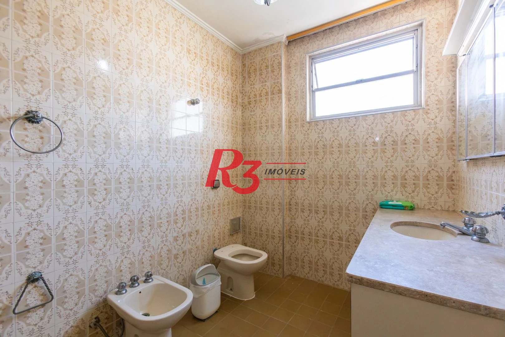 Apartamento com 3 dormitórios para alugar, 194 m² por R$ 7.900,00/mês - Embaré - Santos/SP