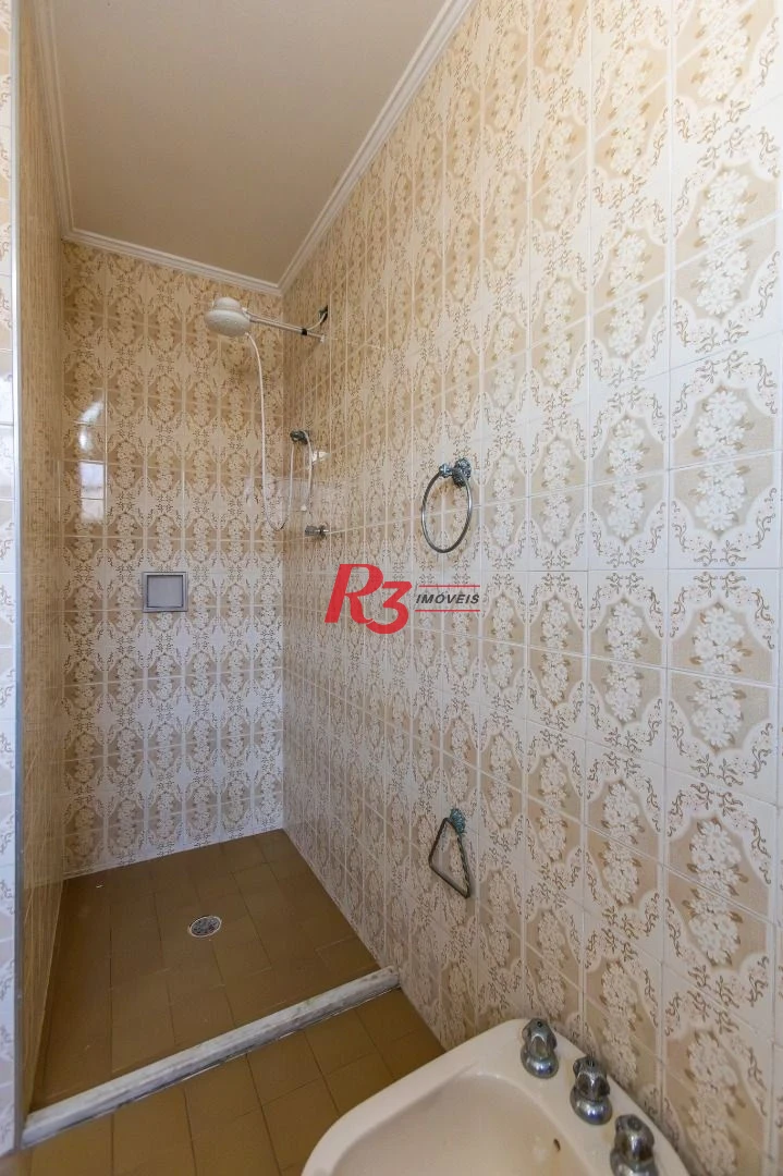 Apartamento com 3 dormitórios para alugar, 194 m² por R$ 7.900,00/mês - Embaré - Santos/SP
