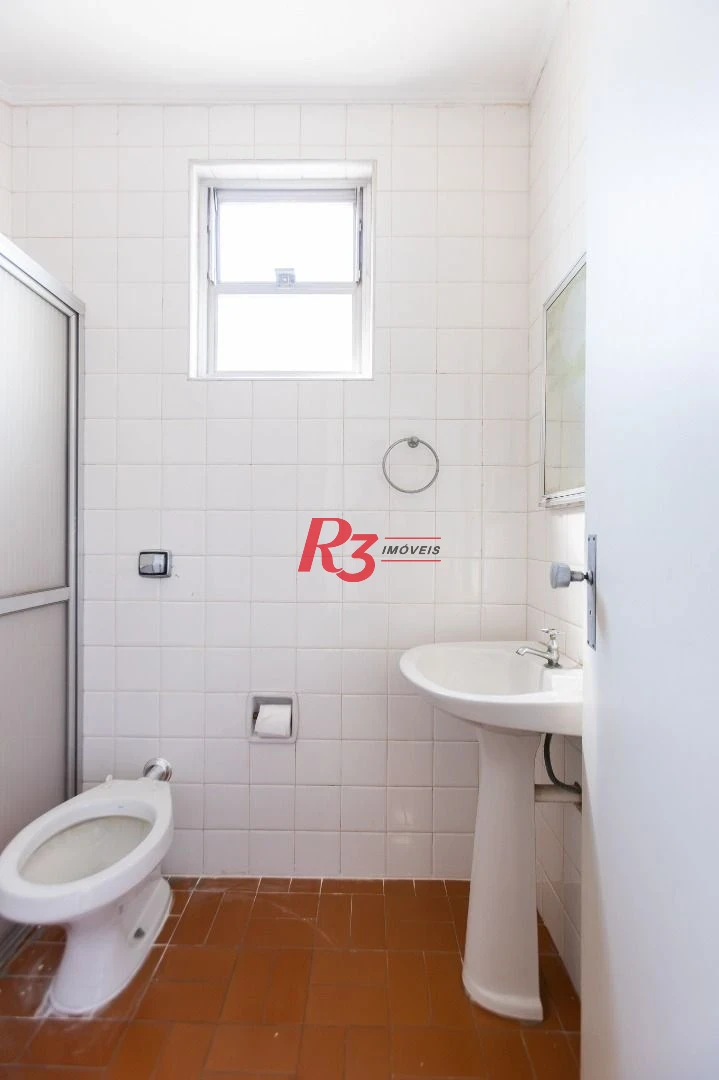 Apartamento com 3 dormitórios para alugar, 194 m² por R$ 7.900,00/mês - Embaré - Santos/SP