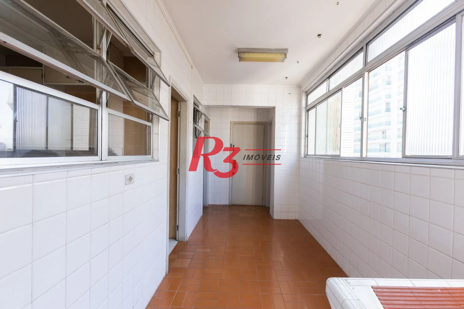 Apartamento com 3 dormitórios para alugar, 194 m² por R$ 7.900,00/mês - Embaré - Santos/SP
