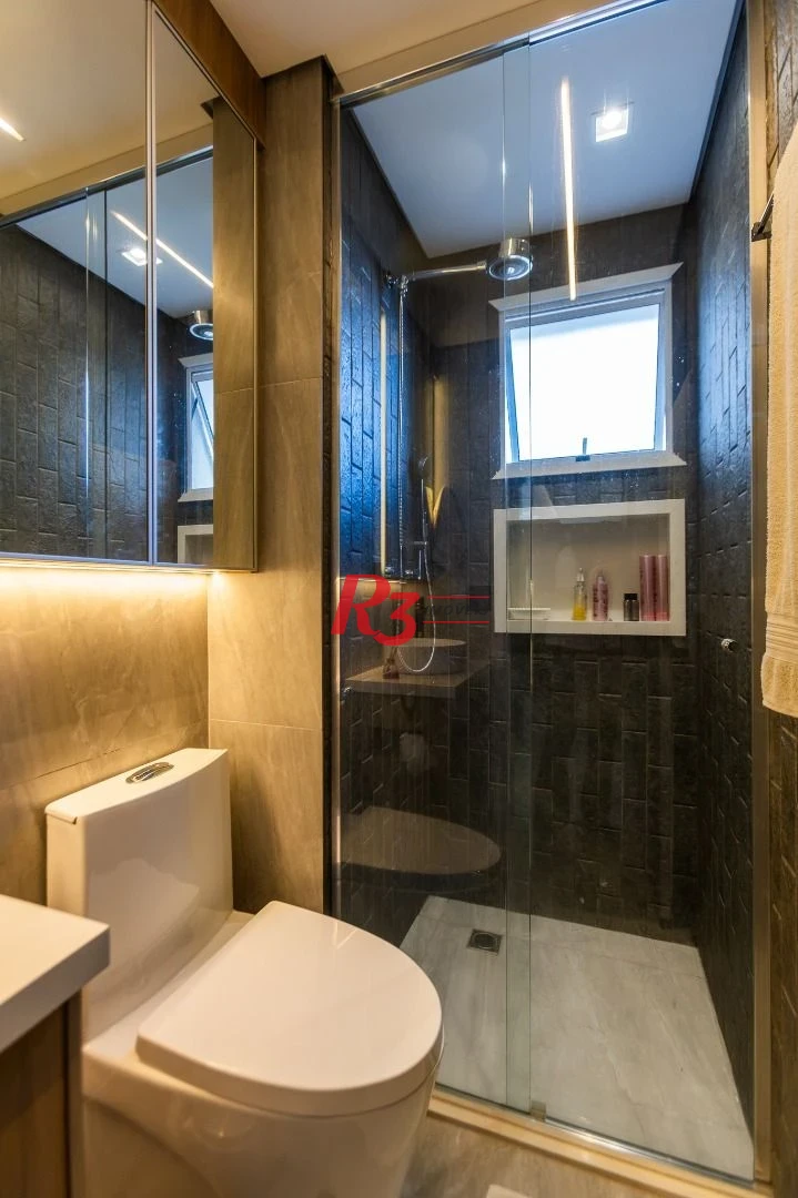 Apartamento com 2 dormitórios à venda, 84 m² por R$ 899.000,00 - Marapé - Santos/SP