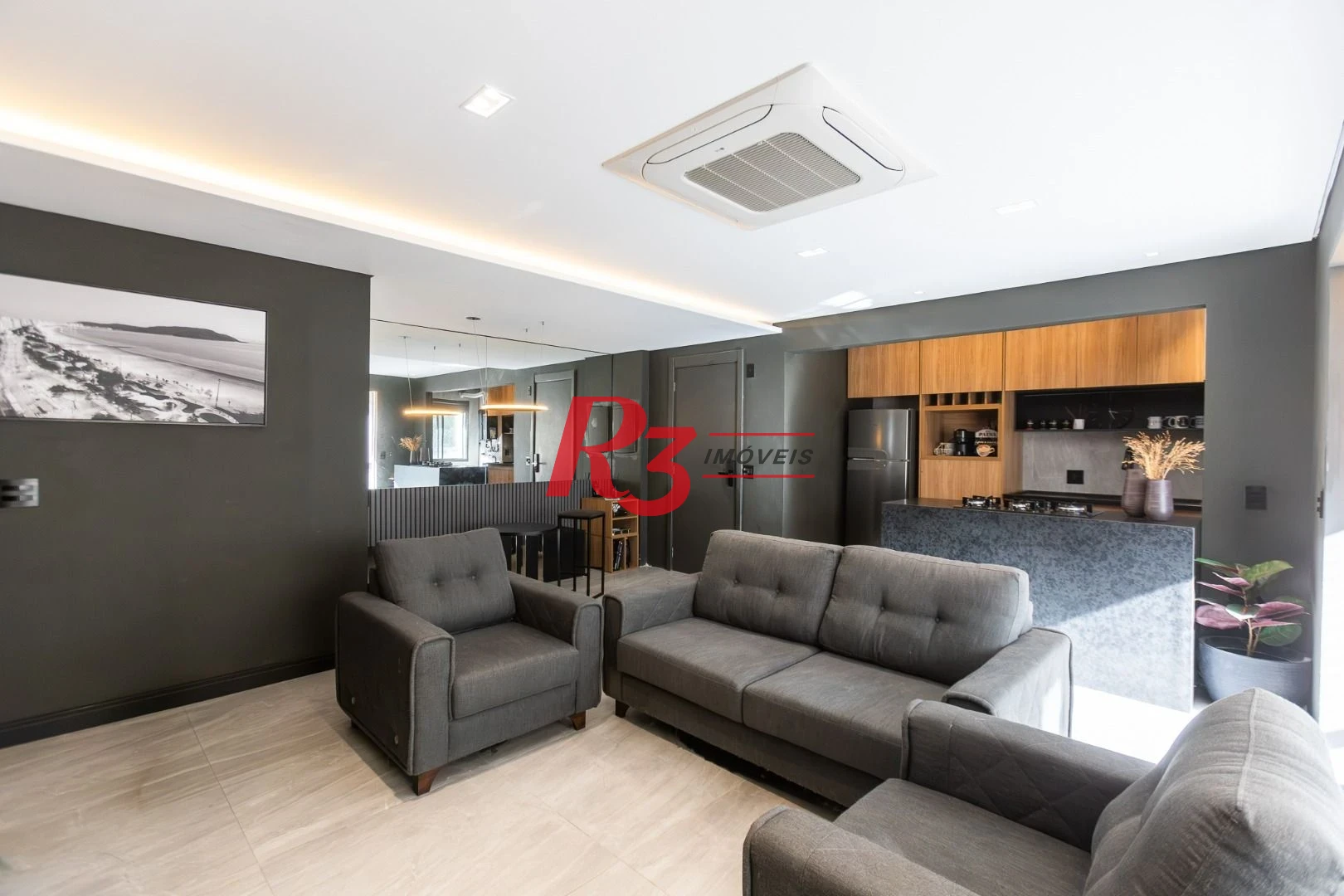 Apartamento com 2 dormitórios à venda, 84 m² por R$ 899.000,00 - Marapé - Santos/SP
