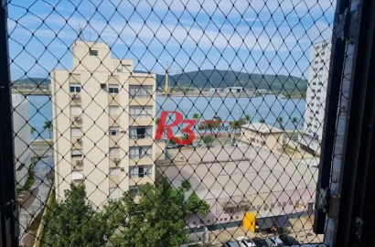 Apartamento com 2 dormitórios para alugar, 95 m² por R$ 4.800,00/mês - Ponta da Praia - Santos/SP