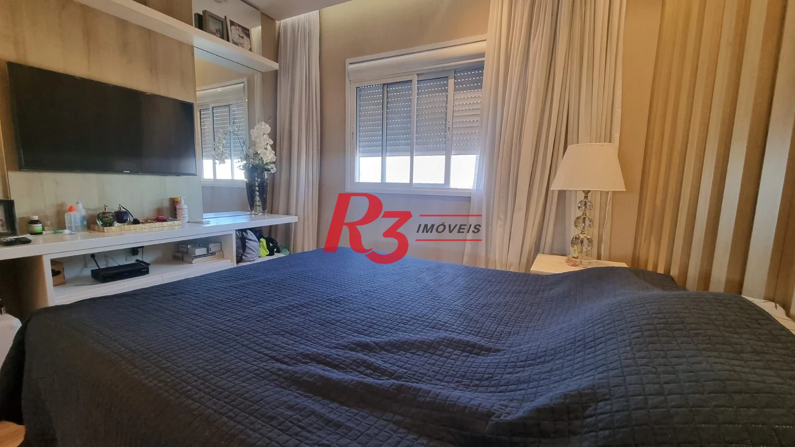 Apartamento com 2 dormitórios à venda, 88 m² por R$ 1.250.000,00 - Campo Grande - Santos/SP